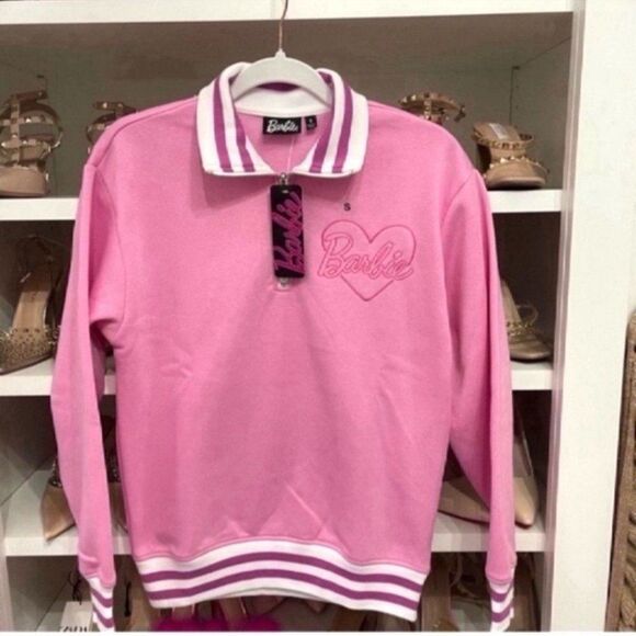 PINk BARBIE sweater white gift box Size available M/L/XL - Picture 5 of 11